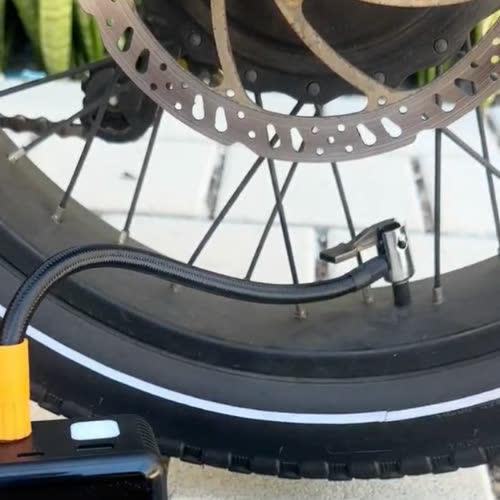 Connecting RideHero to a tire valve